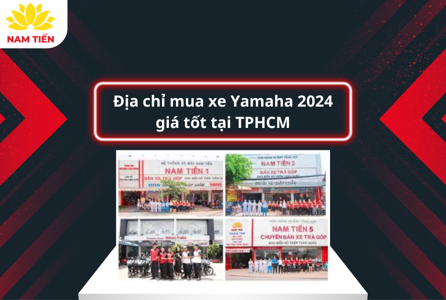 Địa chỉ mua xe Yamaha 2024 giá tốt tại TPHCM