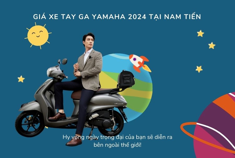 Giá xe tay ga Yamaha 2024 tại Nam Tiến