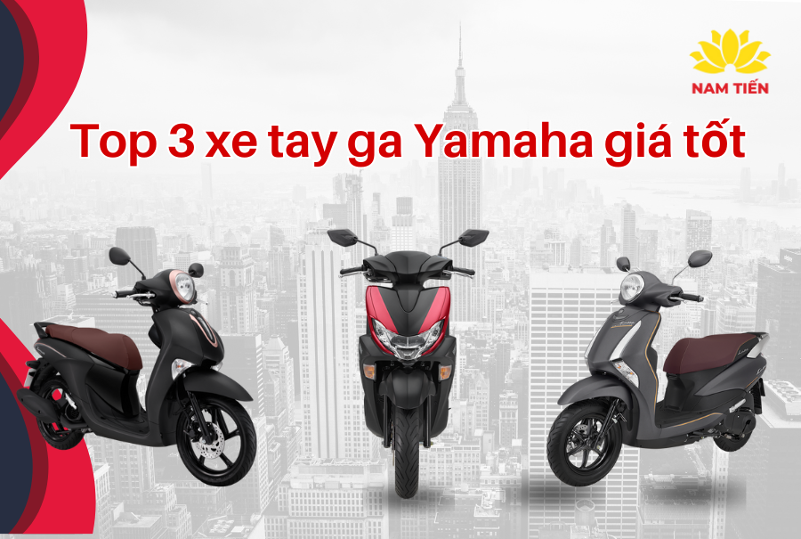 Top 3 xe tay ga Yamaha giá tốt