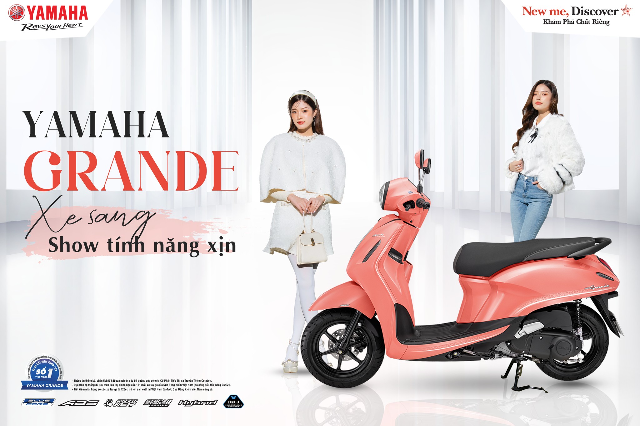 Thông số kỹ thuật Yamaha Grande 2024 mới