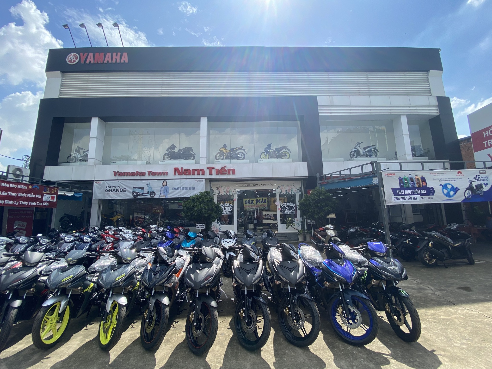 Giá bán xe máy Yamaha