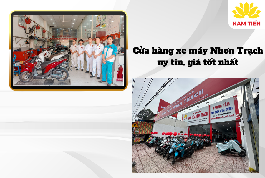 Cửa hàng sửa chữa xe máy chính hãng tại Đồng Nai