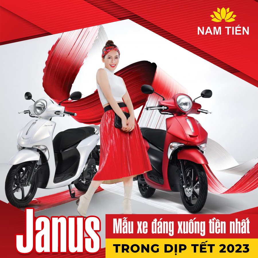 Mua xe Janus 2023 trả góp 0% tại Yamaha Town Nam Tiến